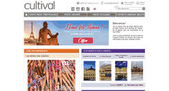 Desktop Screenshot of cultival.fr